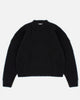 ALPACA KNIT JUMPER - BLACK