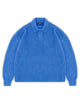 KNIT POLO - BLUE