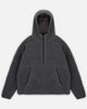 FLEECE HALF ZIP - CHARCOAL