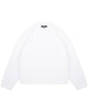 HEAVYWEIGHT LONG SLEEVE T-SHIRT - WHITE