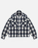 HEAVYWEIGHT FLANNEL - NAVY CREAM