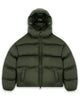 PUFFER COAT - OLIVE