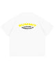 LUXURY ESSENTIALS T-SHIRT - WHITE/YELLOW